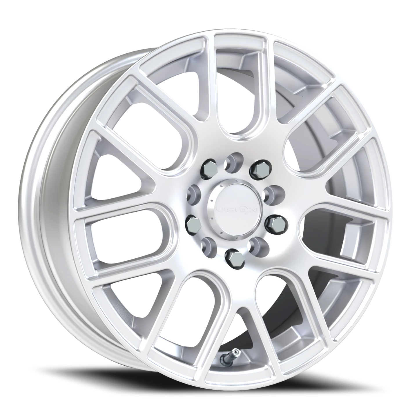 Vision Cross 15X6.5 Winter Paint-Silver( Salt Resistant) Wheel