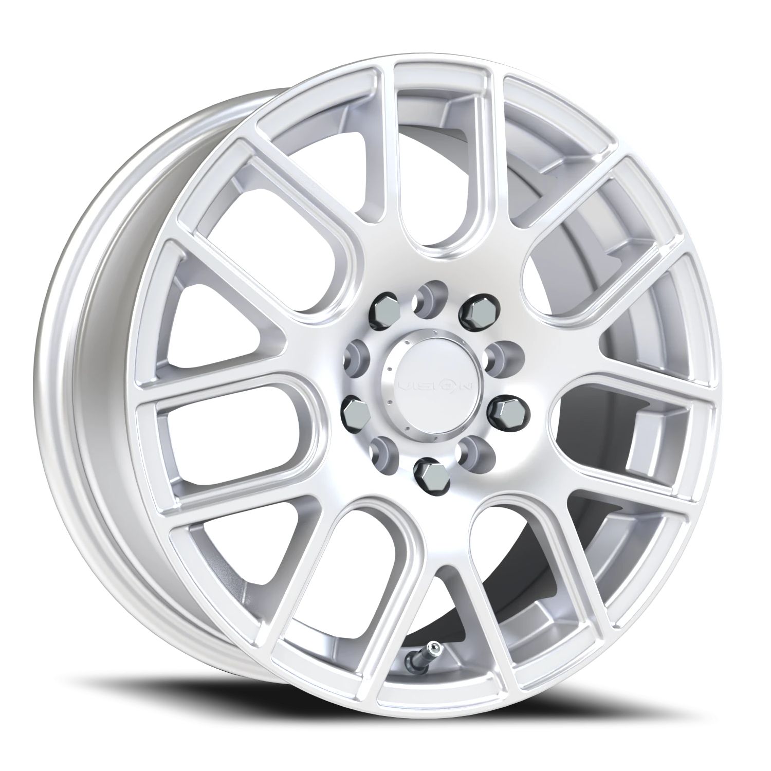 Vision Cross 15X6.5 Winter Paint-Silver( Salt Resistant) Wheel