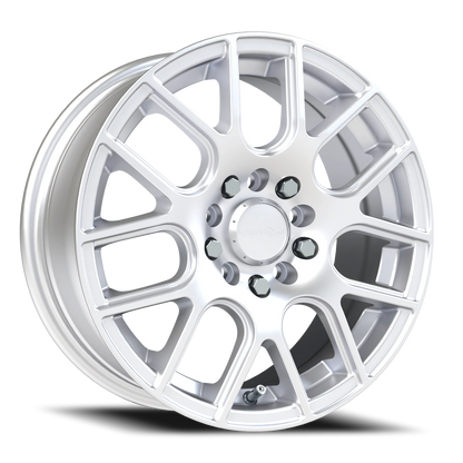 Vision Cross 15X6.5 Winter Paint-Silver( Salt Resistant) Wheel