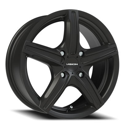 Vision Boost 15X6.5 Satin Black Wheel