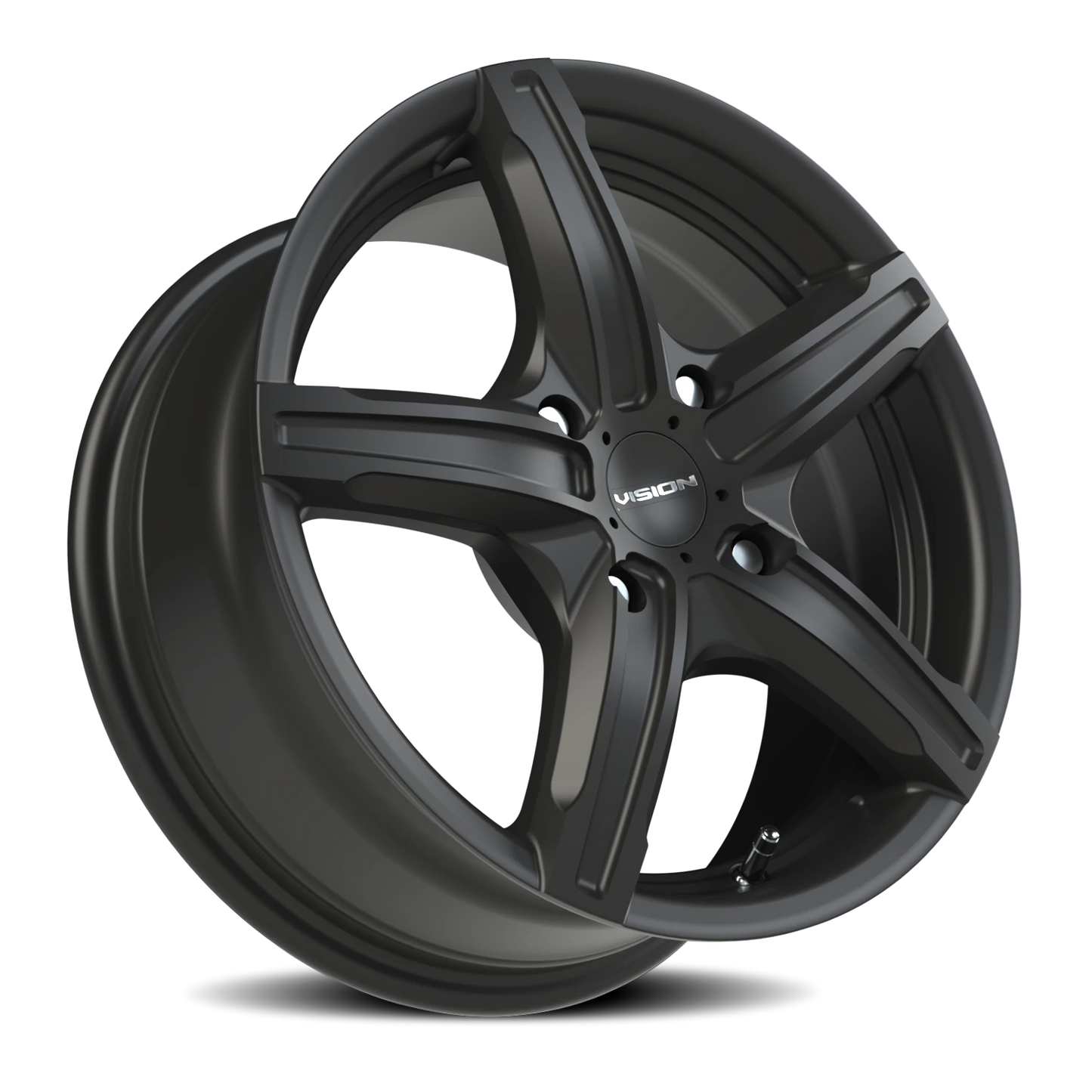 Vision Boost 15X6.5 Satin Black Wheel