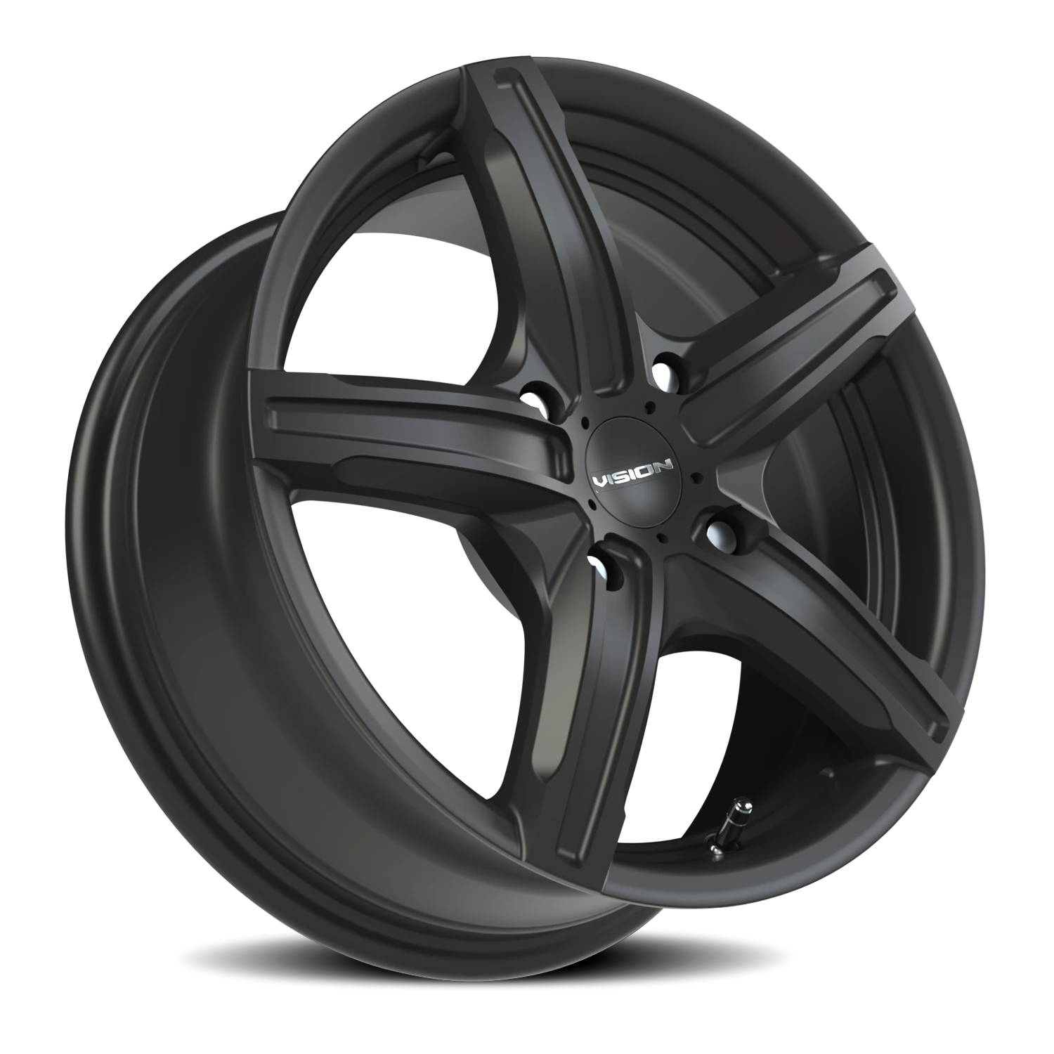 Vision Boost 15X6.5 Satin Black Wheel