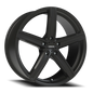 Vision Boost 20X8.5 Satin Black Wheel