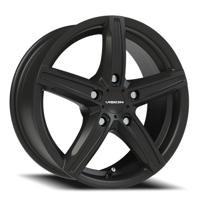 Vision Boost 15X6.5 Satin Black Wheel