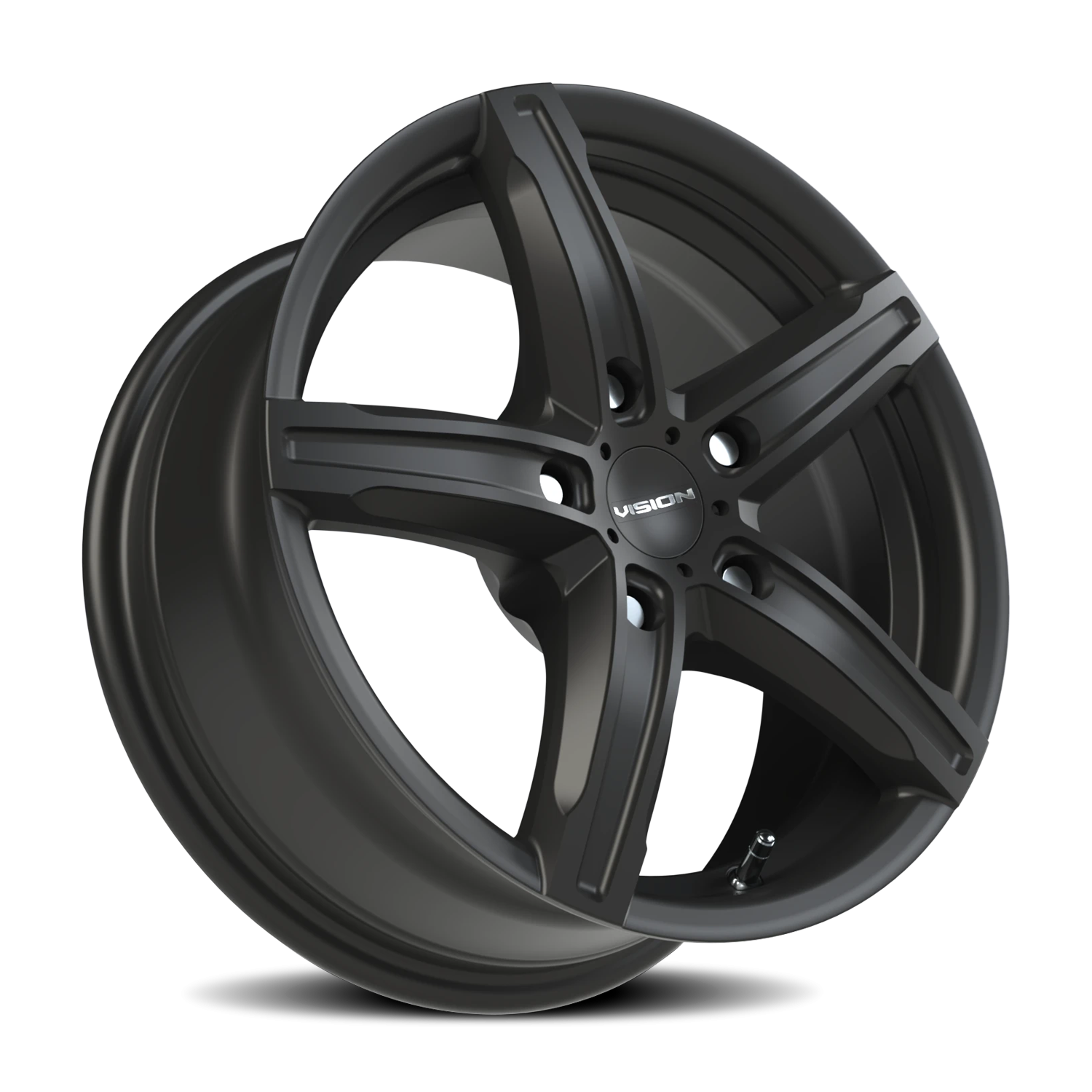 Vision Boost 15X6.5 Satin Black Wheel