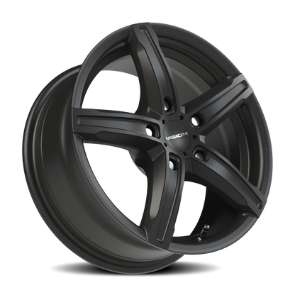 Vision Boost 15X6.5 Satin Black Wheel