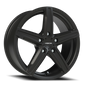 Vision Boost 16X7 Satin Black Wheel