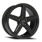 Vision Boost 17X8 Satin Black Wheel