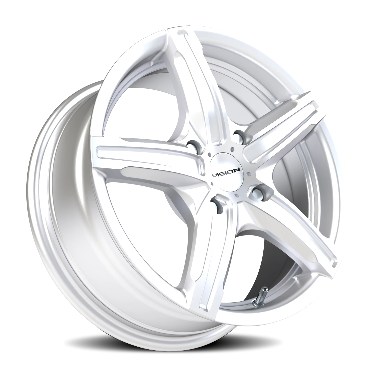 Vision Boost 15X6.5 Silver Wheel