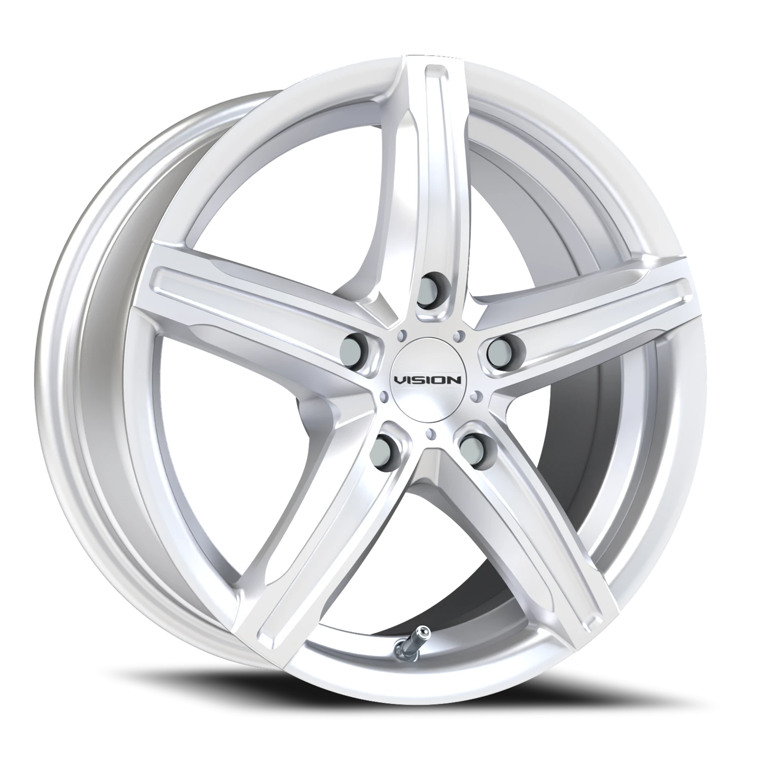 Vision Boost 15X6.5 Silver Wheel