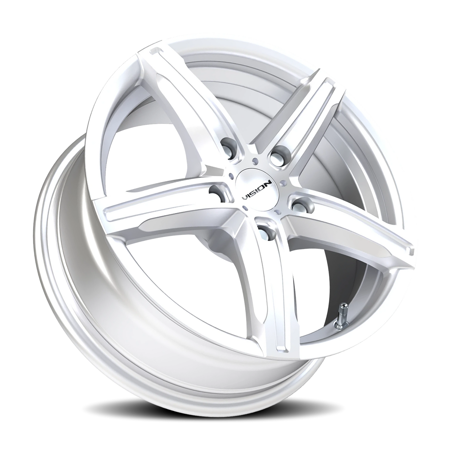 Vision Boost 15X6.5 Silver Wheel