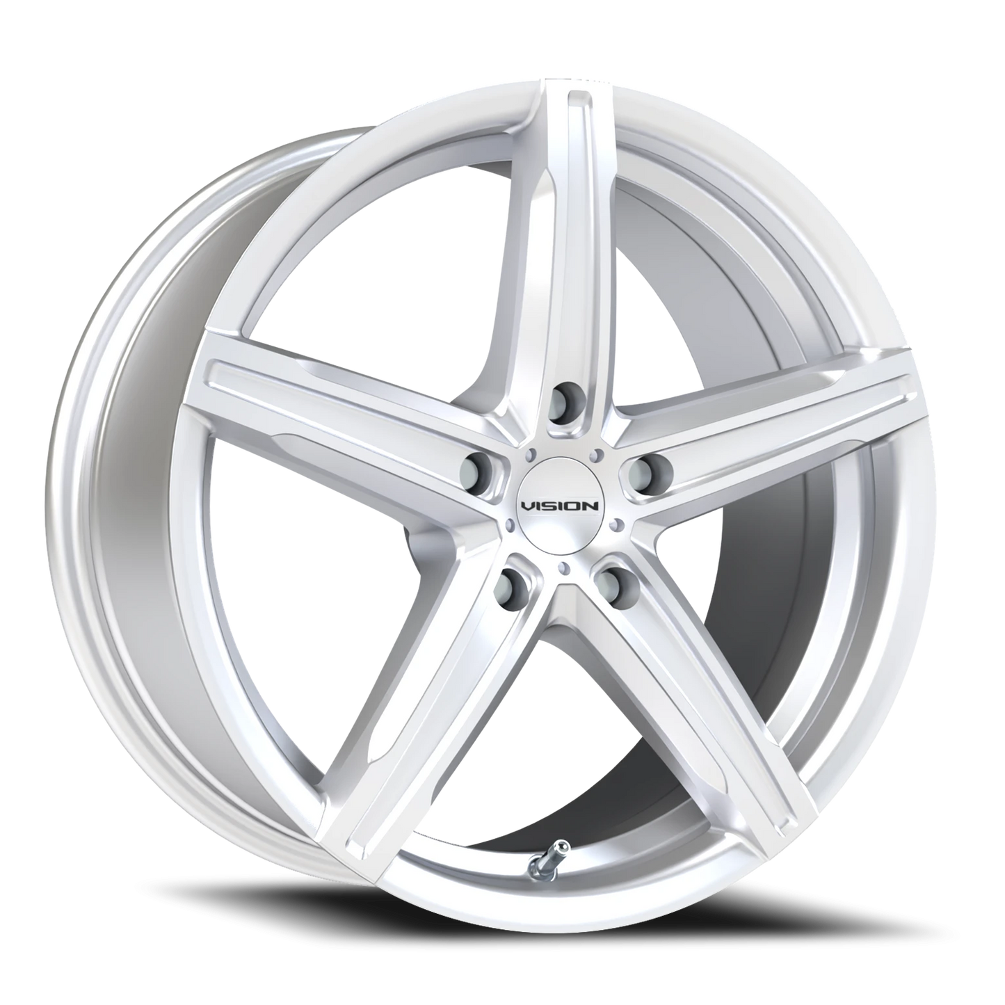 Vision Boost 17X8 Silver Wheel