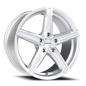 Vision Boost 17X8 Silver Wheel