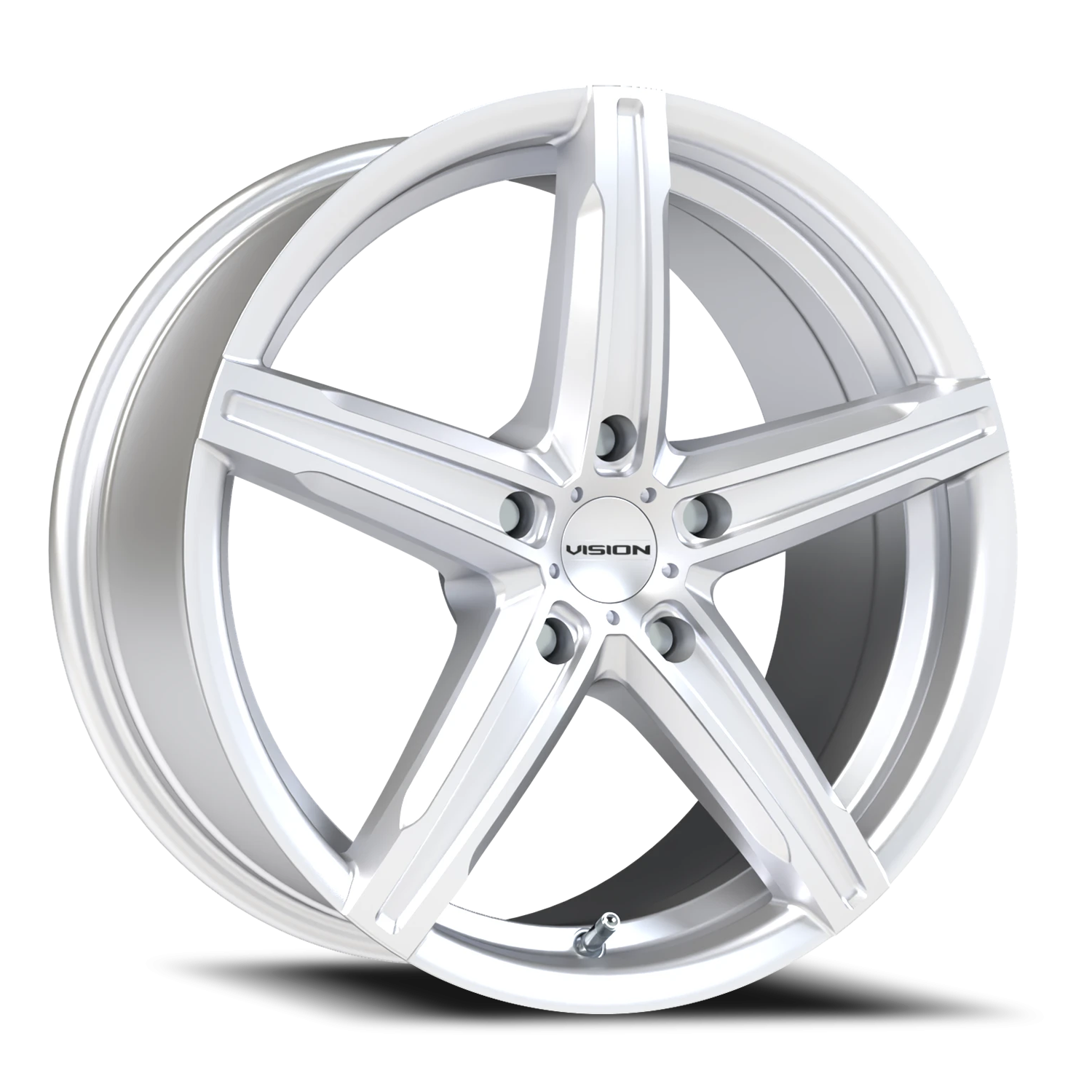 Vision Boost 17X8 Silver Wheel