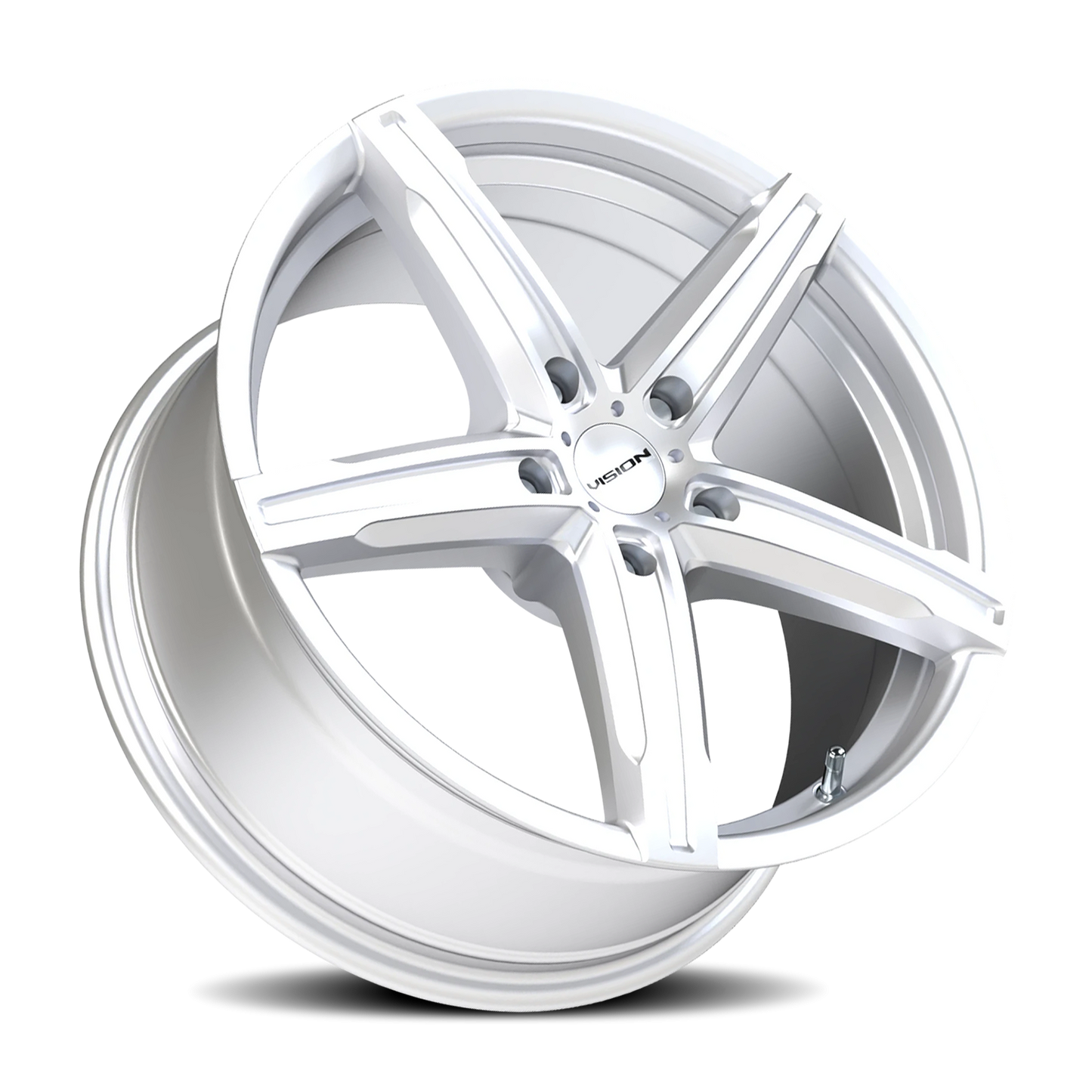Vision Boost 17X8 Silver Wheel