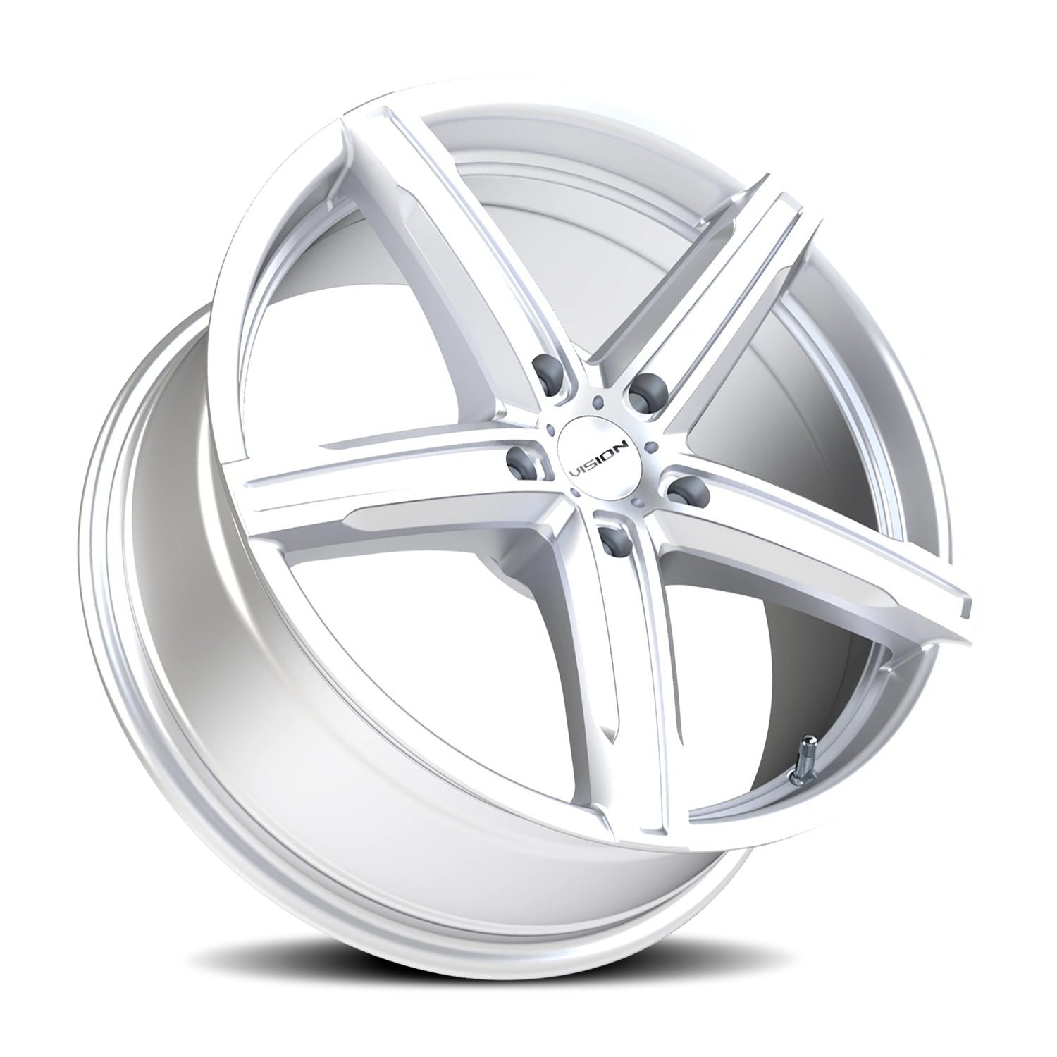 Vision Boost 18X8 Silver Wheel