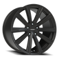 Vision Splinter 20X10.5 Satin Black Wheel