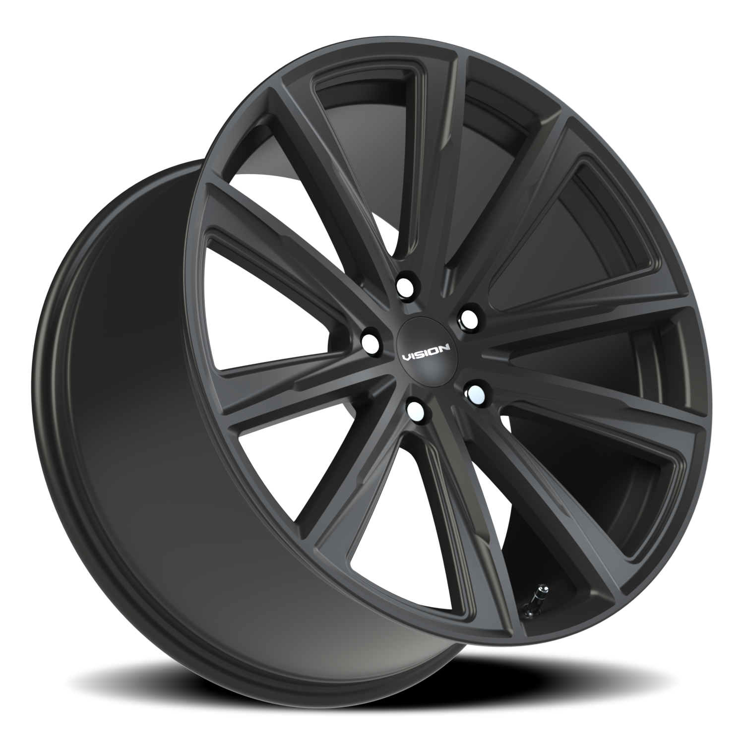 Vision Splinter 20X10.5 Satin Black Wheel