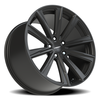 Vision Splinter 20X10.5 Satin Black Wheel