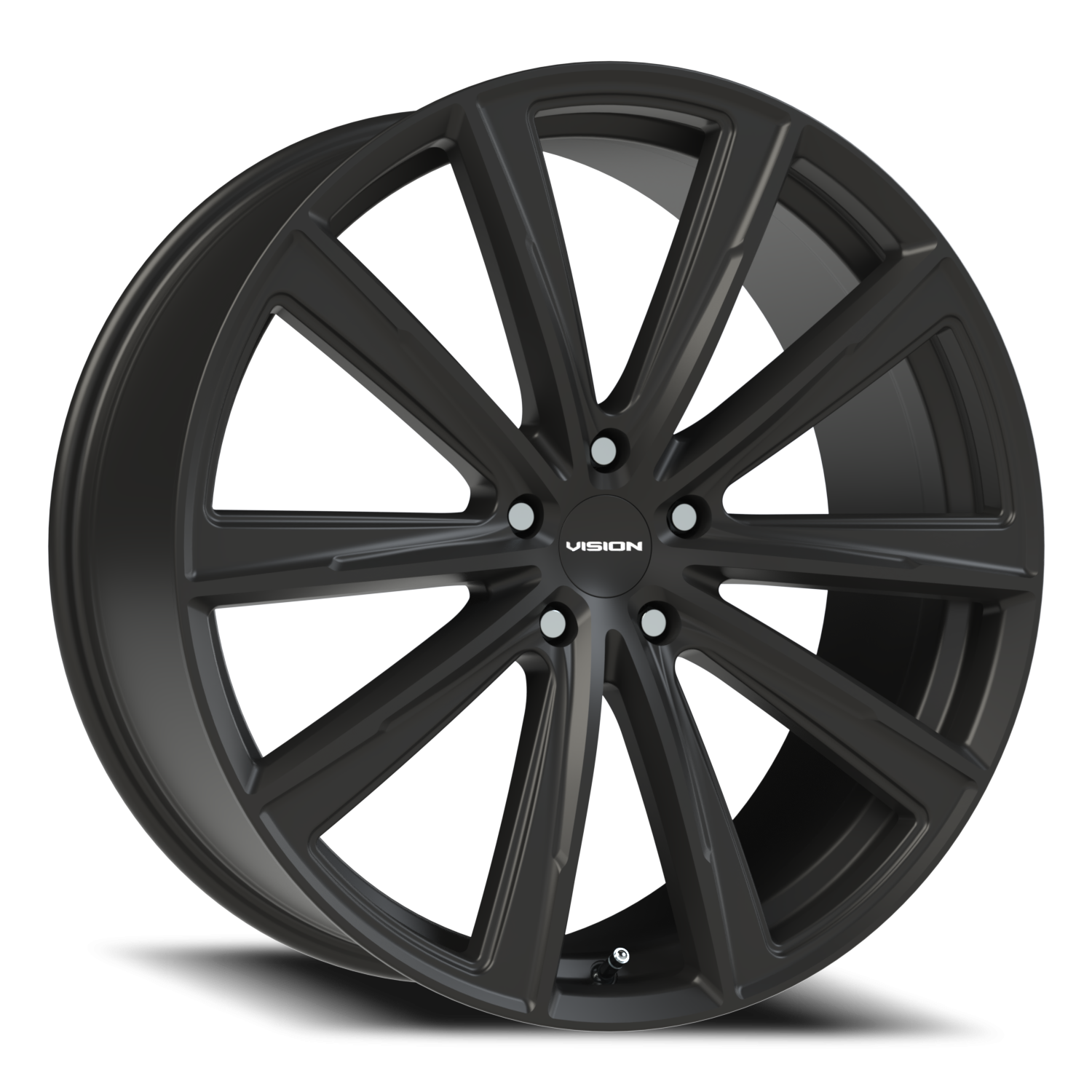 Vision Splinter 22X9 Satin Black Wheel