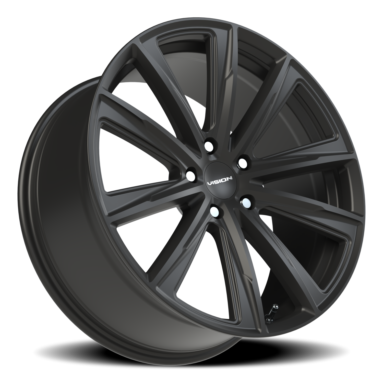 Vision Splinter 20X9 Satin Black Wheel