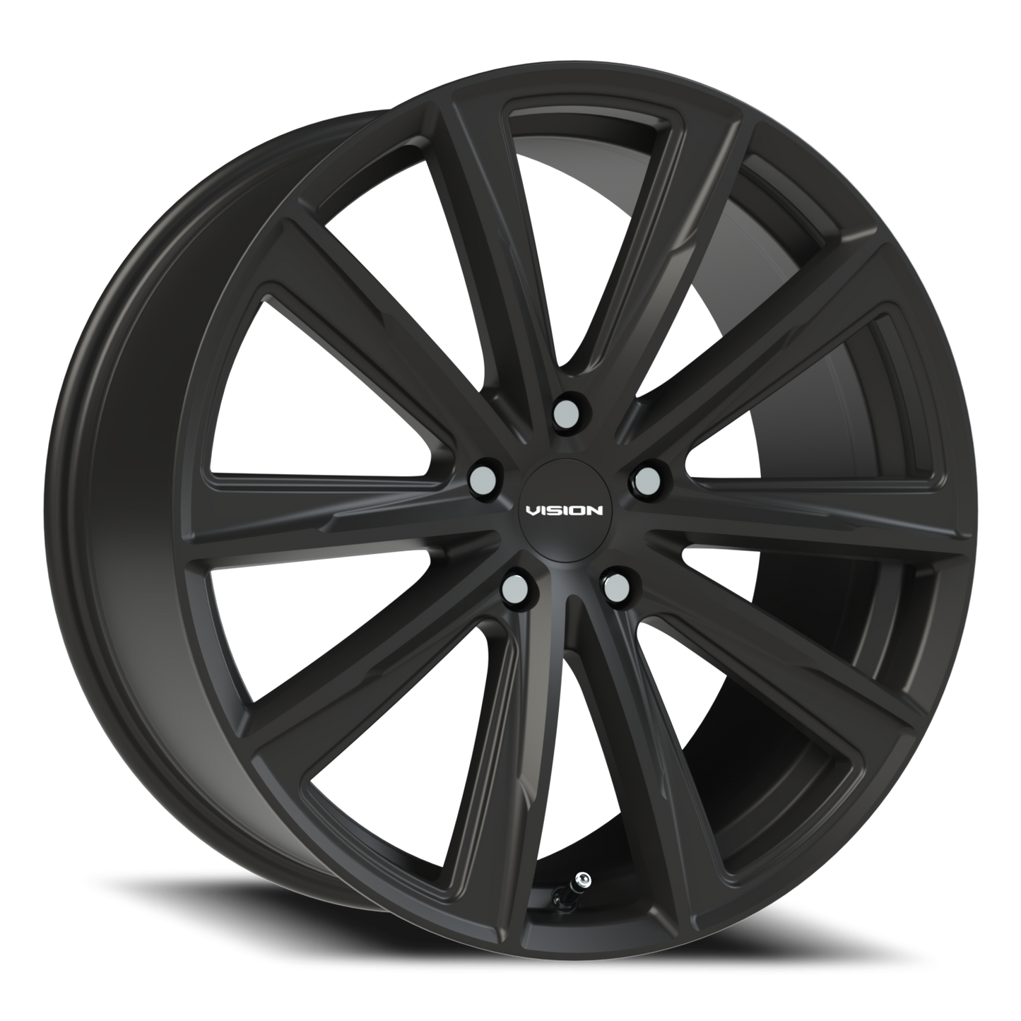 Vision Splinter 20X9 Satin Black Wheel