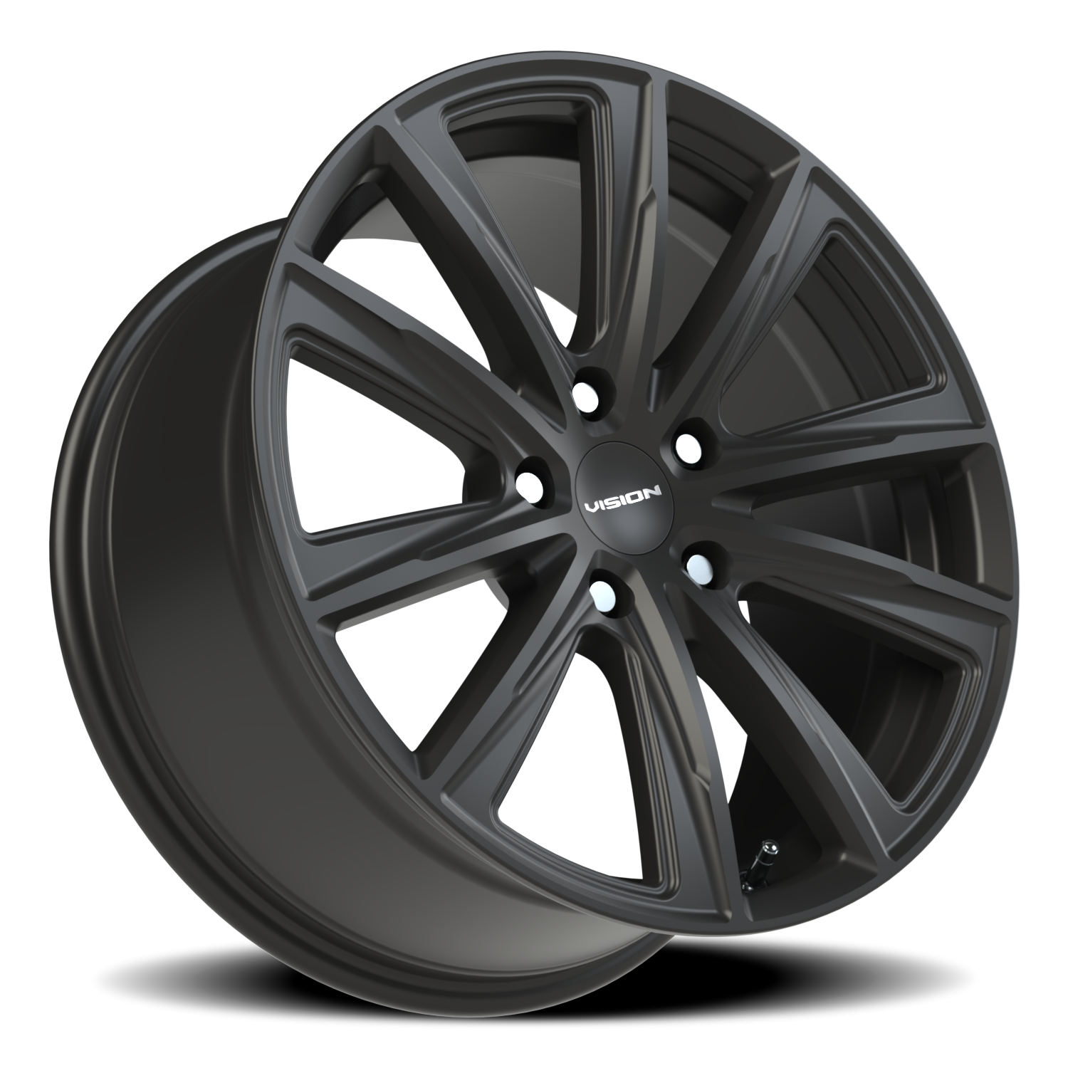 Vision Splinter 18X8.5 Satin Black Wheel