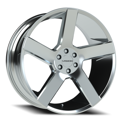 Vision Switchback 22X9.5 Chrome Wheel