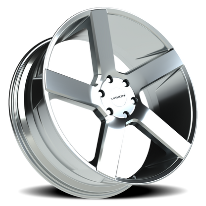 Vision Switchback 24X9.5 Chrome Wheel