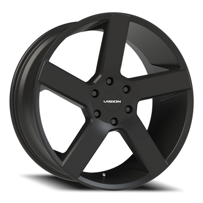 Vision Switchback 22X9.5 Satin Black Wheel