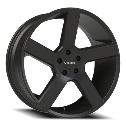 Vision Switchback 24X9.5 Satin Black Wheel