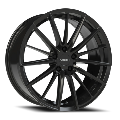 Vision Axis 20X8.5 Gloss Black Wheel