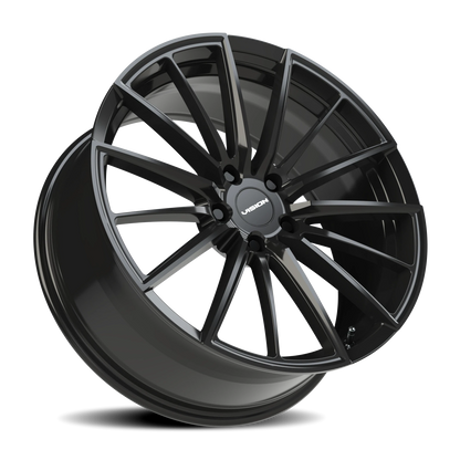 Vision Axis 20X8.5 Gloss Black Wheel