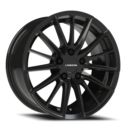 Vision Axis 16X7.5 Gloss Black Wheel