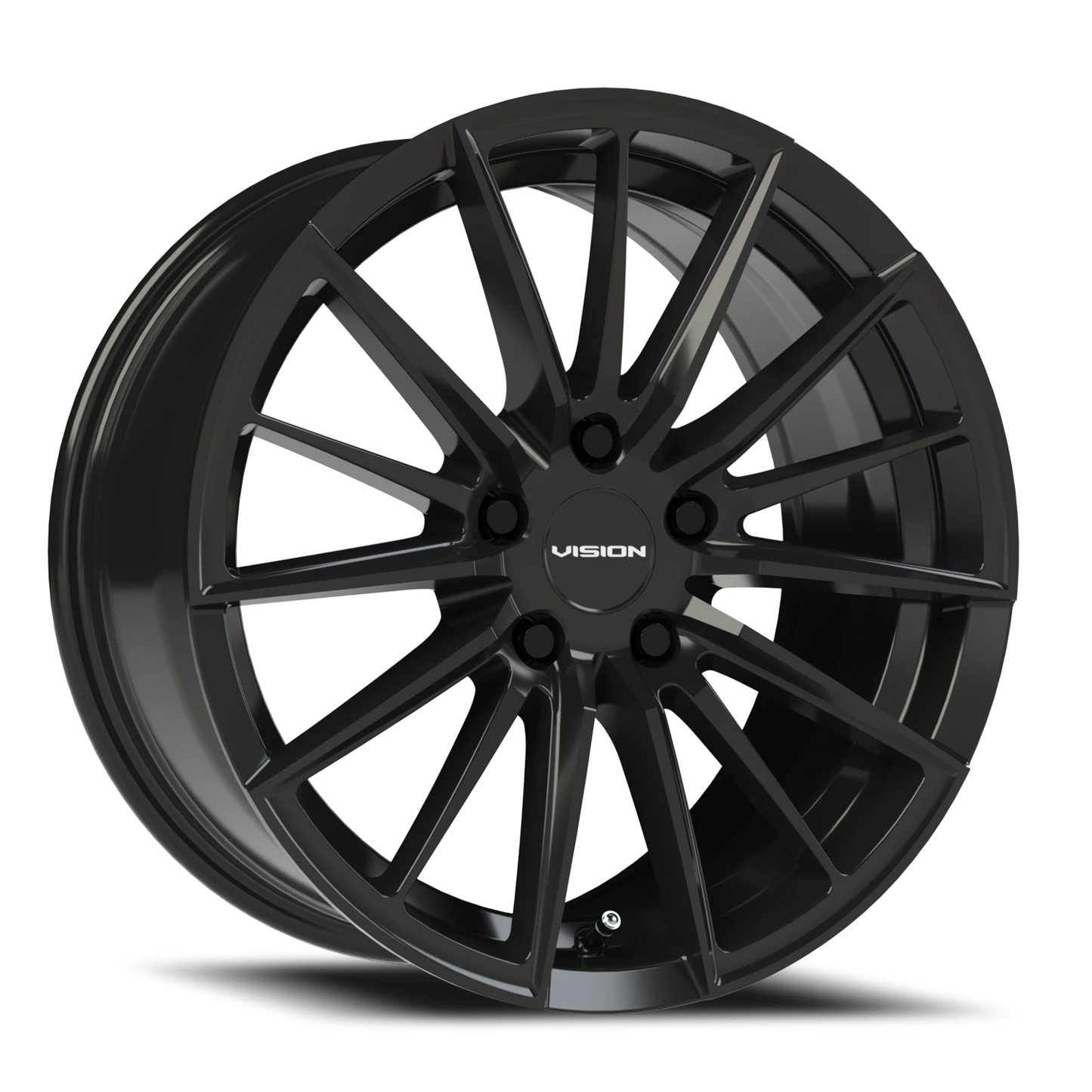 Vision Axis 17X8 Gloss Black Wheel