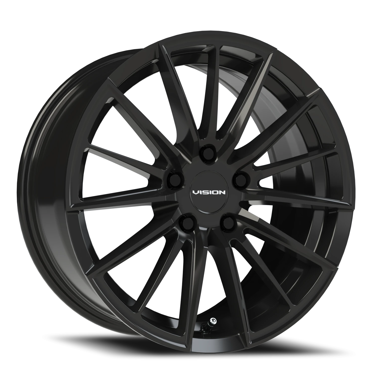 Vision Axis 17X8 Gloss Black Wheel