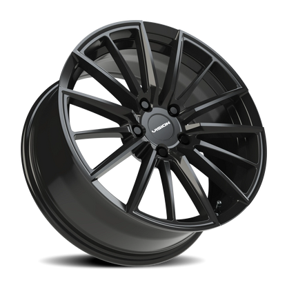 Vision Axis 18X8 Gloss Black Wheel