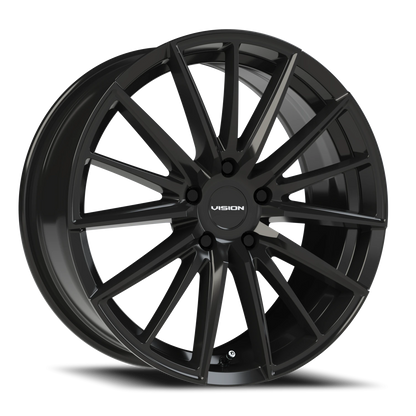 Vision Axis 19X8 Gloss Black Wheel