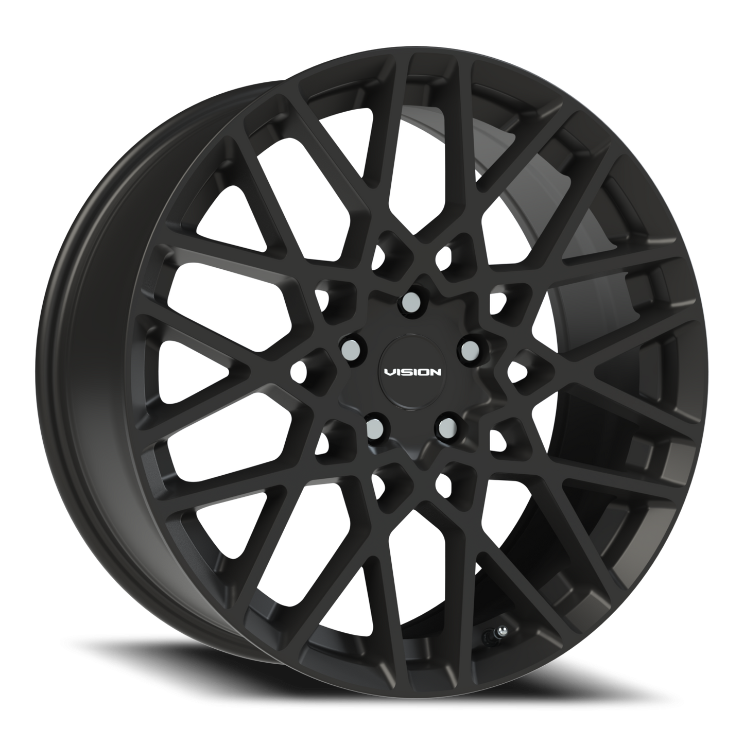 Vision Recoil 20X8.5 Satin Black Wheel