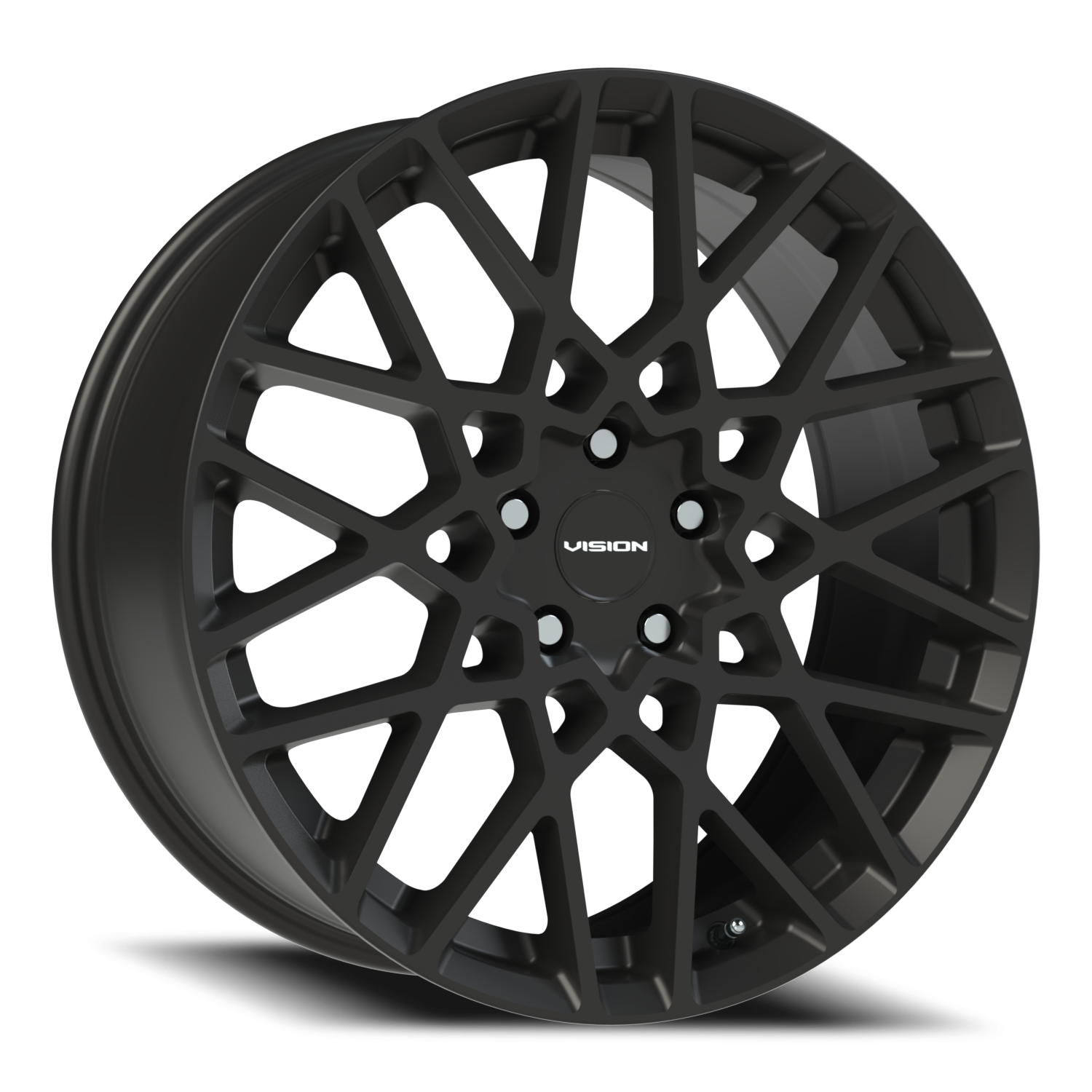Vision Recoil 20X8.5 Satin Black Wheel