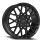 Vision Recoil 20X8.5 Satin Black Wheel