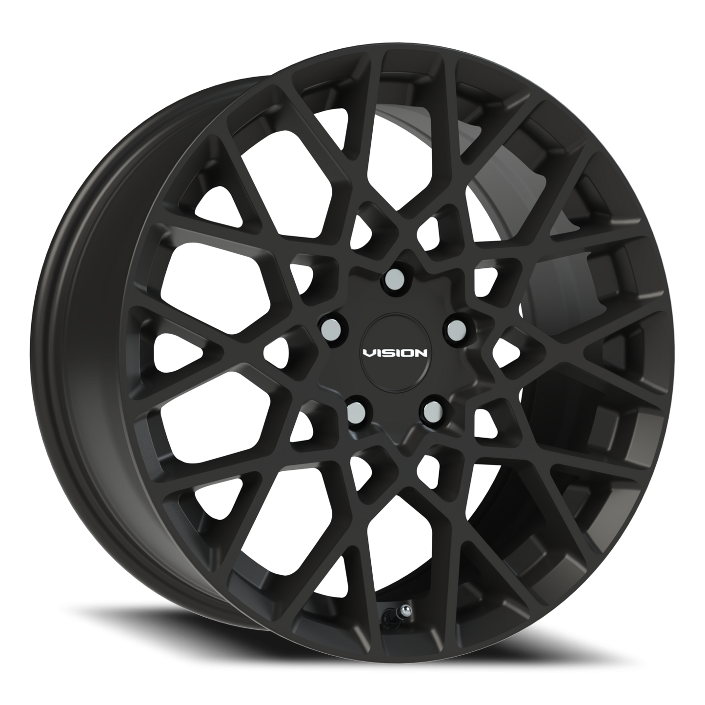Vision Recoil 18X8 Satin Black Wheel