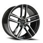Vision Clutch 20X10.5 Gloss Black Machined Face Wheel