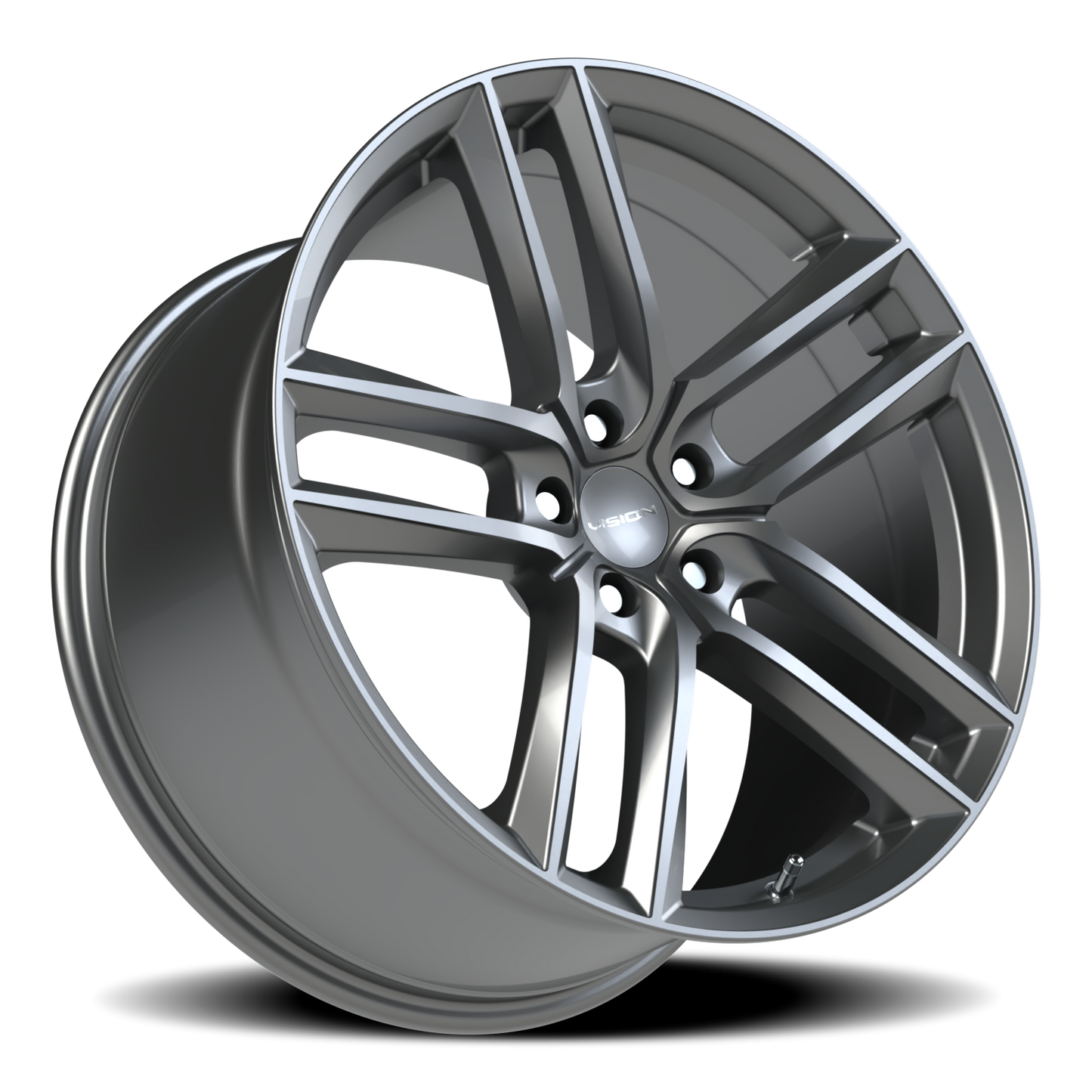 Vision Clutch 20X10.5 Gunmetal Wheel