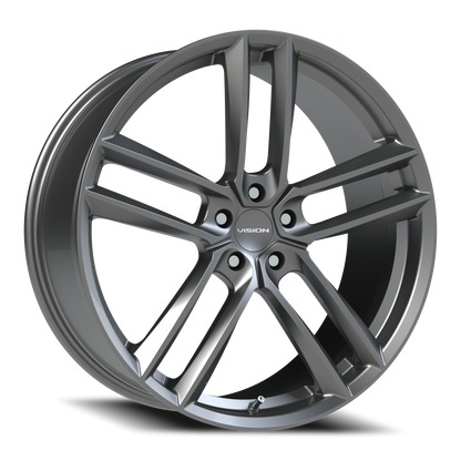 Vision Clutch 22X9 Gunmetal Wheel