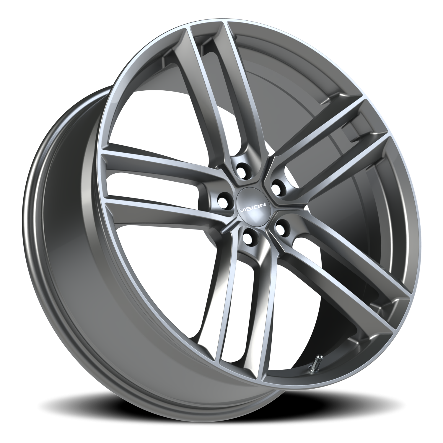 Vision Clutch 22X9 Gunmetal Wheel