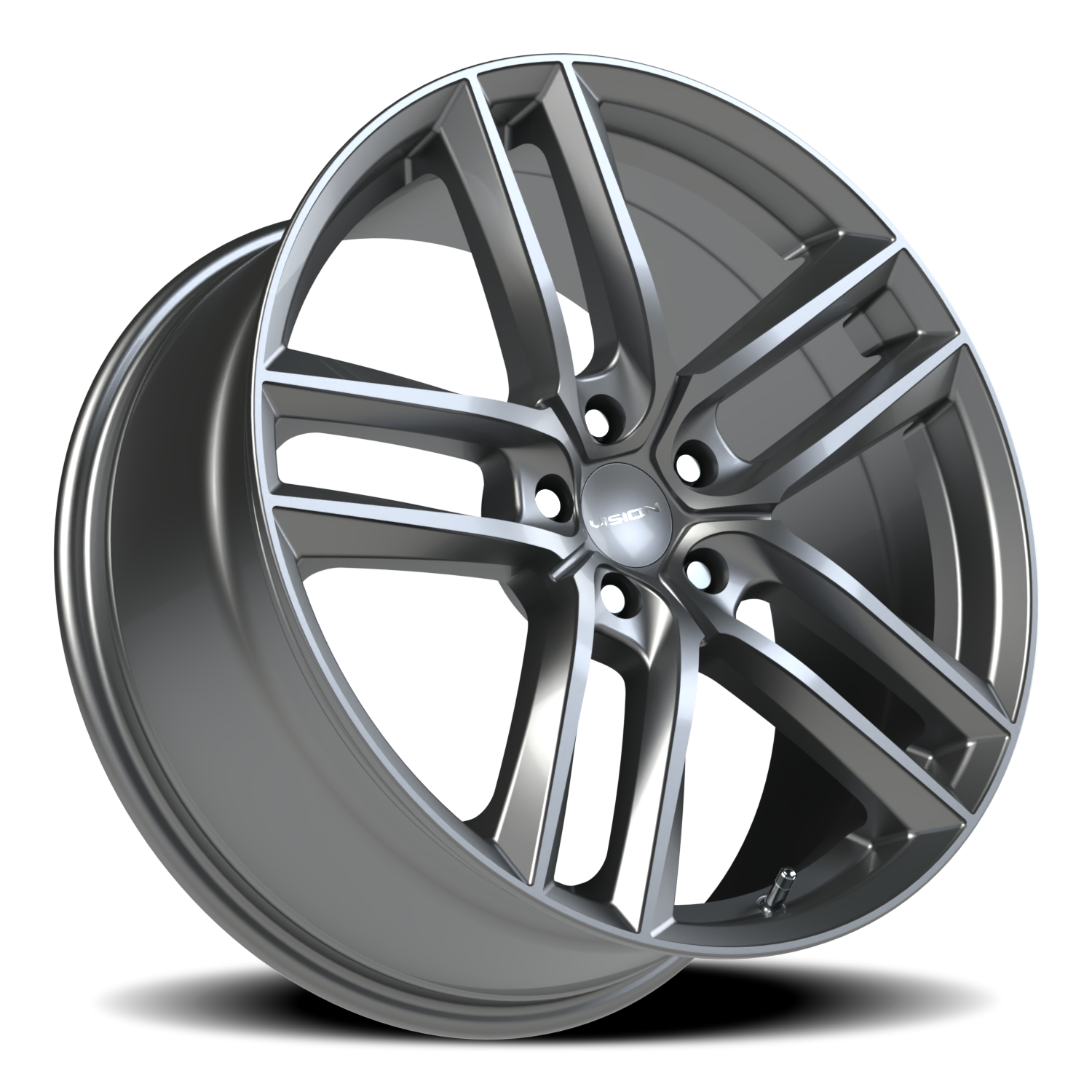Vision Clutch 20X9 Gunmetal Wheel