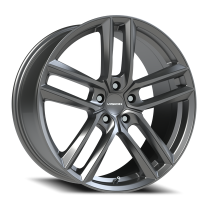 Vision Clutch 20X9 Gunmetal Wheel