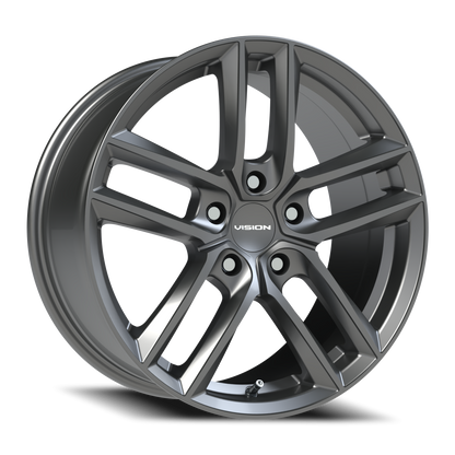 Vision Clutch 18X8.5 Gunmetal Wheel