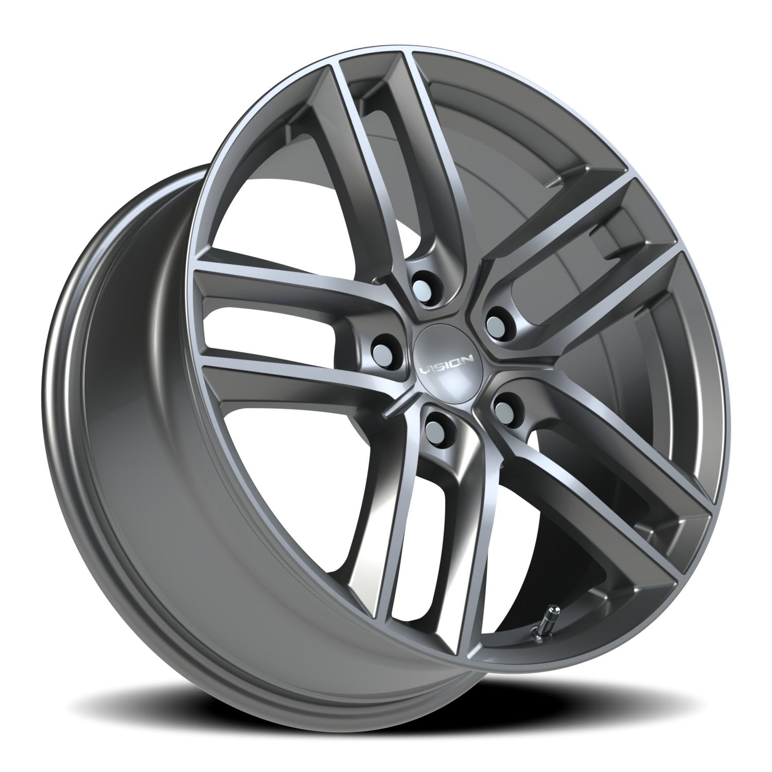 Vision Clutch 18X8.5 Gunmetal Wheel